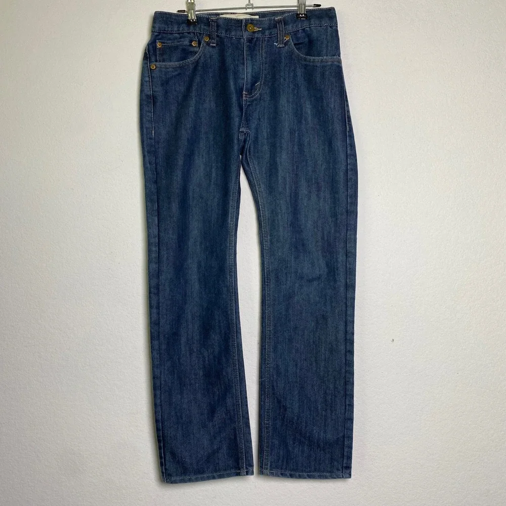 Levi's 511 Slim Fit Jeans Men 29x29 Dark Wash Straight Leg Denim Normcore Casual